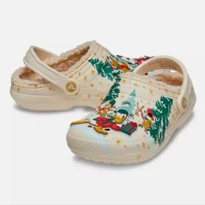 Disney Christmas Crocs Size W10